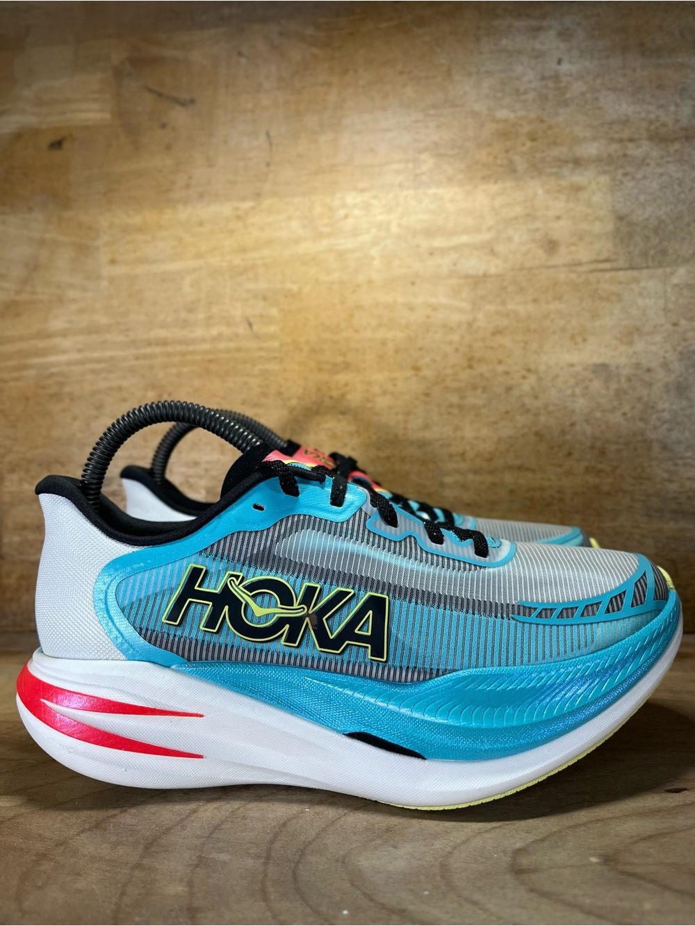 NEW Hoka One One Cielo X1 2.0 Womens Size 8 Running Shoes Sneakers Frost Black